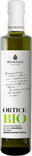 "Ortice Bio", italiensk, økologisk, mild og frugtig og med masser af medajler, 500 ml